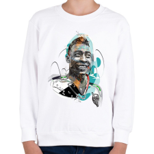 PRINTFASHION Pelé - Gyerek pulóver - Fehér gyerek pulóver, kardigán