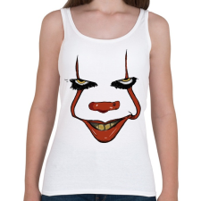 PRINTFASHION Penny Wise - Női atléta - Fehér női trikó