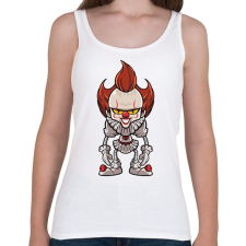 PRINTFASHION Penny Wise - Női atléta - Fehér női trikó