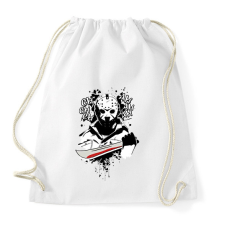 PRINTFASHION Péntek 13. - Jason Vorhees - Sportzsák, Tornazsák - Fehér tornazsák