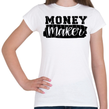 PRINTFASHION Pénzes páros -  pénz kereső - Női póló - Fehér női póló