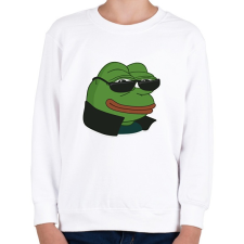 PRINTFASHION PepeCool - Gyerek pulóver - Fehér gyerek pulóver, kardigán