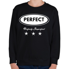 PRINTFASHION PERFECT - Gyerek pulóver - Fekete