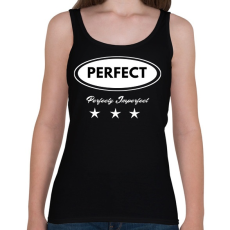 PRINTFASHION PERFECT - Női atléta - Fekete