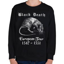 PRINTFASHION Pestis turné - Gyerek pulóver - Fekete gyerek pulóver, kardigán