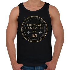 PRINTFASHION PHE3 - Férfi atléta - Fekete