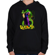 PRINTFASHION piccolo - Gyerek kapucnis pulóver - Fekete gyerek pulóver, kardigán