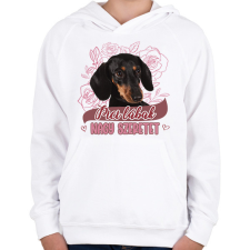 PRINTFASHION Pici lábak  - Gyerek kapucnis pulóver - Fehér gyerek pulóver, kardigán