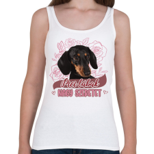 PRINTFASHION Pici lábak  - Női atléta - Fehér női trikó