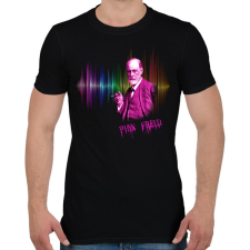 PRINTFASHION PINK FREUD - Férfi póló - Fekete férfi póló
