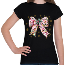 PRINTFASHION pink masni - Női póló - Fekete női póló