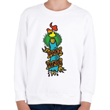 PRINTFASHION Pinky Promise - Gyerek pulóver - Fehér gyerek pulóver, kardigán