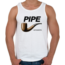 PRINTFASHION Pipe- Nike - Férfi atléta - Fehér