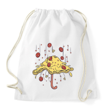 PRINTFASHION Pizza esernyő - Sportzsák, Tornazsák - Fehér tornazsák