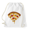 PRINTFASHION Pizza Wi-Fi - Sportzsák, Tornazsák - Fehér
