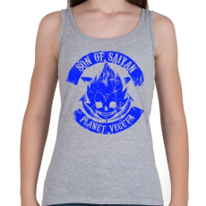 PRINTFASHION Planet Vegeta - Son of Saiyan - Női atléta - Sport szürke