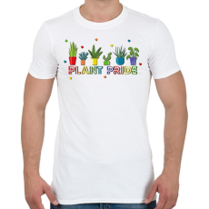 PRINTFASHION Plant Pride - Férfi póló - Fehér