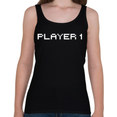 PRINTFASHION PLAYER 1 - Női atléta - Fekete