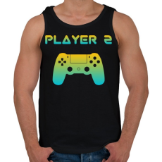 PRINTFASHION PLAYER 2 - Férfi atléta - Fekete