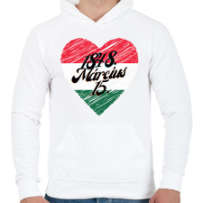 PRINTFASHION png_20230309_232304_0000 - Férfi kapucnis pulóver - Fehér férfi pulóver, kardigán