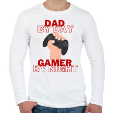 PRINTFASHION png_20230313_111527_0000 - Férfi hosszú ujjú póló - Fehér