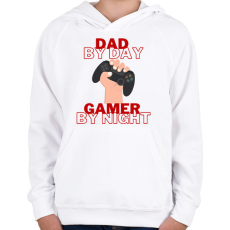 PRINTFASHION png_20230313_111527_0000 - Gyerek kapucnis pulóver - Fehér