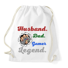 PRINTFASHION png_20230313_114400_0000 - Sportzsák, Tornazsák - Fehér tornazsák