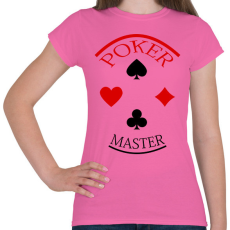 PRINTFASHION pokermaster_2 - Női póló - Rózsaszín