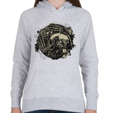 PRINTFASHION Pokoli remény - Női kapucnis pulóver - Sport szürke női pulóver, kardigán