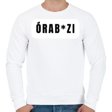 PRINTFASHION Póló óra imádóknak - Férfi pulóver - Fehér férfi pulóver, kardigán