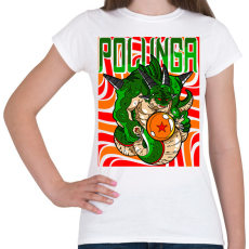 PRINTFASHION POLUNGA - DBZ - Női póló - Fehér
