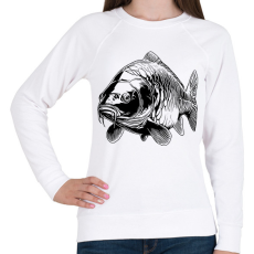 PRINTFASHION ponty - Női pulóver - Fehér