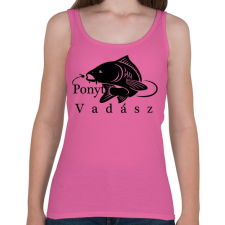 PRINTFASHION Ponty vadász - Női atléta - Rózsaszín női trikó