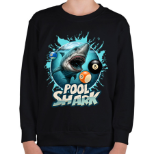 PRINTFASHION Pool Shark 2 - Gyerek pulóver - Fekete gyerek pulóver, kardigán