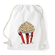PRINTFASHION Popcorn - Sportzsák, Tornazsák - Fehér tornazsák