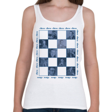PRINTFASHION Popular chess players - Női atléta - Fehér
