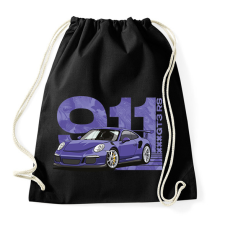 PRINTFASHION PORSCHE 911 GT3 RS - Sportzsák, Tornazsák - Fekete tornazsák