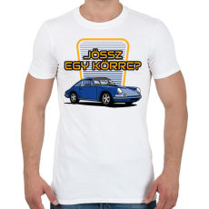 PRINTFASHION Porsche - Férfi póló - Fehér
