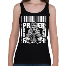 PRINTFASHION Prayer - Női atléta - Fekete