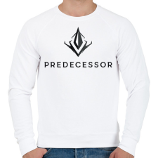 PRINTFASHION Predecessor - Férfi pulóver - Fehér férfi pulóver, kardigán