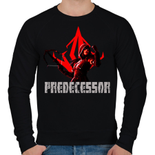 PRINTFASHION Predecessor - Férfi pulóver - Fekete férfi pulóver, kardigán