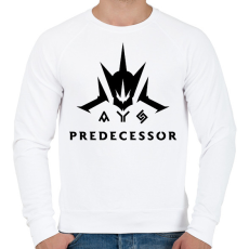 PRINTFASHION Predecessor game - Férfi pulóver - Fehér