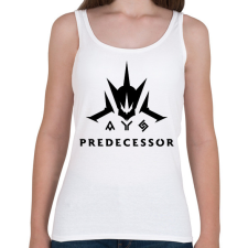 PRINTFASHION Predecessor game - Női atléta - Fehér női trikó