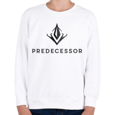 PRINTFASHION Predecessor - Gyerek pulóver - Fehér gyerek pulóver, kardigán