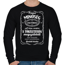 PRINTFASHION Prémium minőség - Hónappal - Férfi pulóver - Fekete női pulóver, kardigán