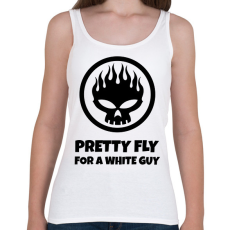 PRINTFASHION PRETTY FLY FOR A WHITE GUY - Női atléta - Fehér