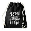 PRINTFASHION Pretty in ink - Sportzsák, Tornazsák - Fekete