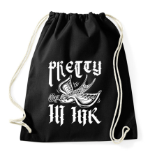 PRINTFASHION Pretty in ink - Sportzsák, Tornazsák - Fekete tornazsák
