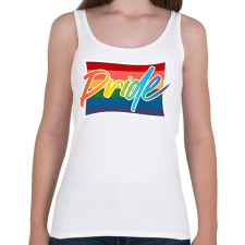 PRINTFASHION pride abstract - Női atléta - Fehér női trikó
