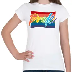 PRINTFASHION pride abstract - Női póló - Fehér
